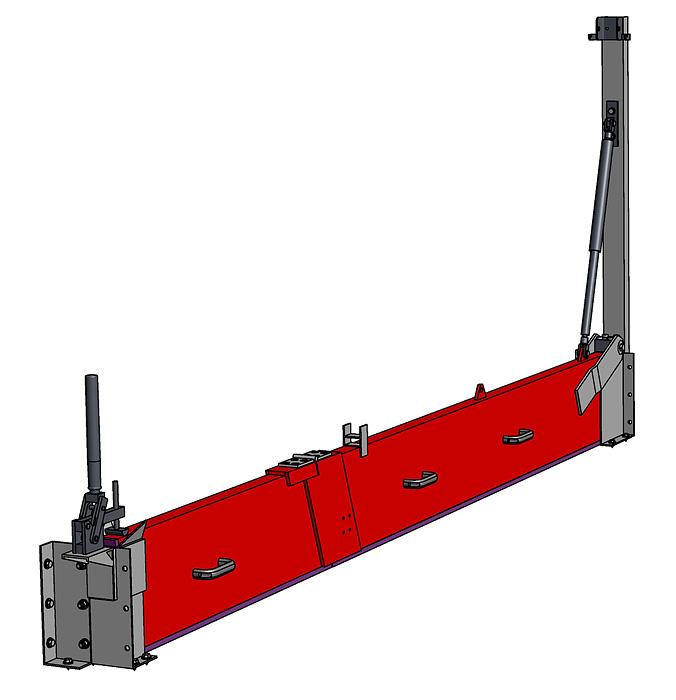 Manual Doorway Spill Barrier BL/BED-KB Manual Doorway Spill Barrier BL/BED-KB